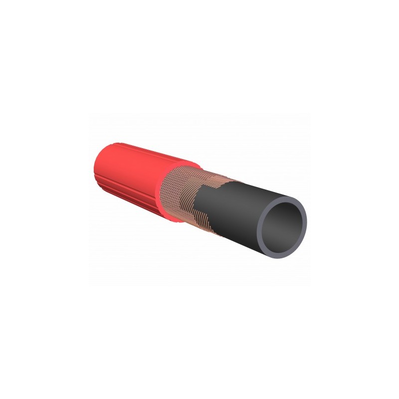 Achiles KIWA DN 25x33 furtun rola pentru pompieri rosu 12 bar
