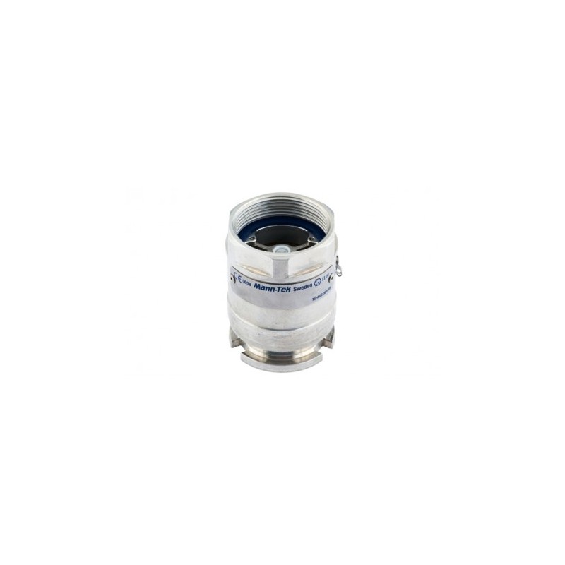 Cupla dry disconect ALUMINIU Tata FI 3' DN 80 viton presiune 16 bar STANAG 3756 - cuplare 119 mm