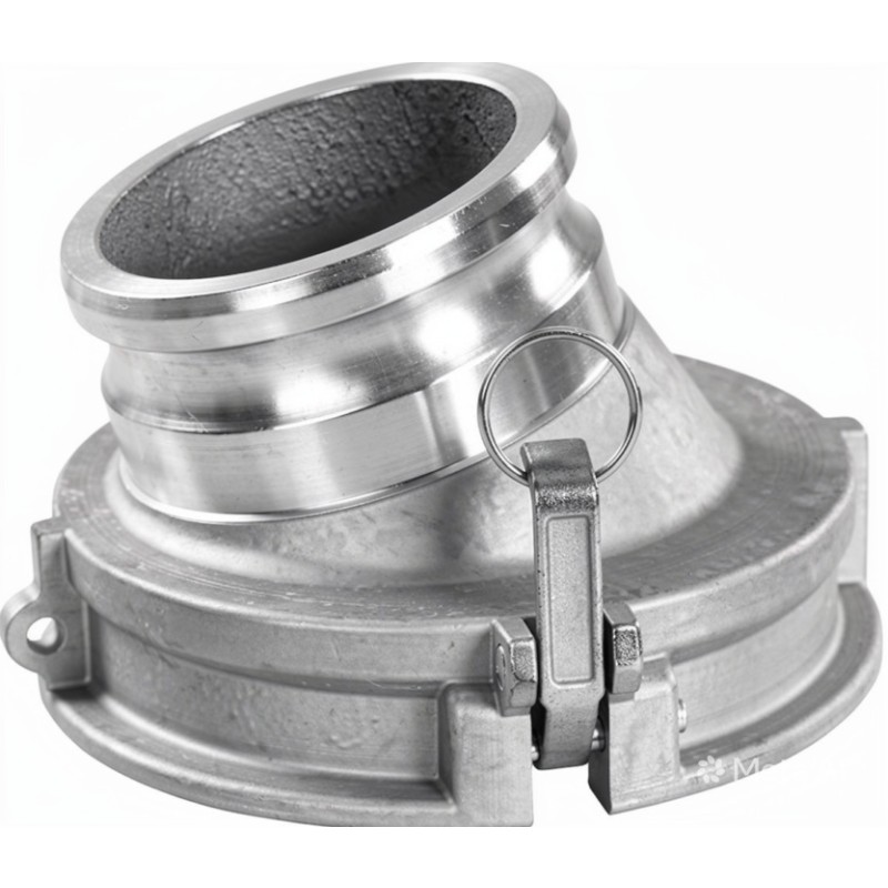Cupla gravitationala 45 grade cisterna API 4" la Camlock Tata 4''