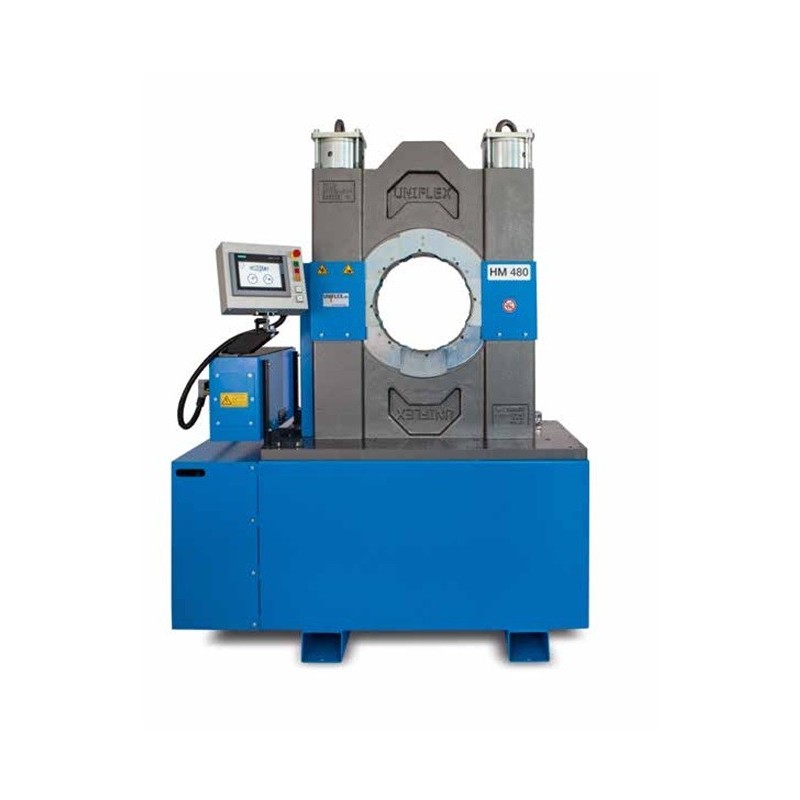 HM480 C.2 Presa sertizat de productie Uniflex pachet Bacuri PB Ø 17, 20, 24, 28, 32, 40, 44, 50, 57, 71 + 237.239.2L2 + Suport 9 bacuri QDS 239 B + Cheie schimbat bacuri QDC 239.5