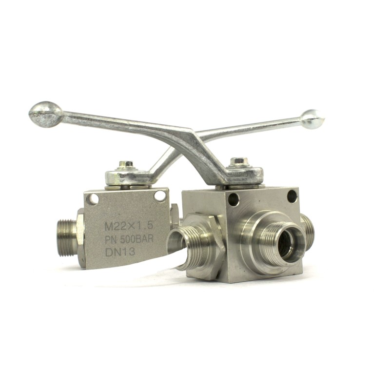 ROBINET 3 CAI HIDRAULIC MES 14S 22x1.5 FE 500 BAR