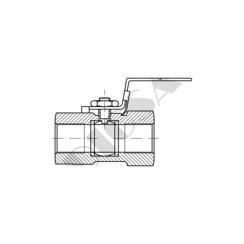 ROBINET INOX G-2014 16-1'BSP FI 50 BAR
