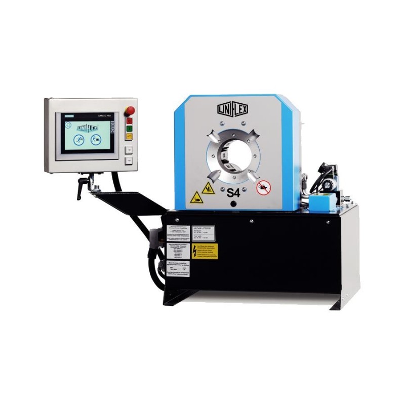 S4 C.2 Eco Presa sertizat Uniflex pachet Bacuri PB Ø 17, 20, 24, 28, 32, 40, 47, 54, 62 + Suport 9 bacuri QDS 239 B + Cheie schimbat bacuri QDC 239.5