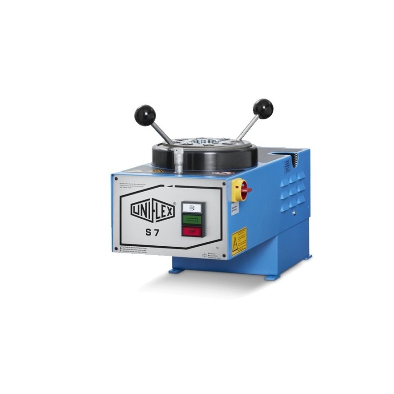 S7 Presa sertizat Uniflex pachet bacuri Ø17,20,24,28,32,40,44,50,57,71 suport bacuri si cheie schimbare rapida