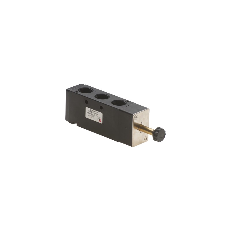 Valva pneumatica solenoida 5/2 monostaba 1/4 BSP 8 Bar